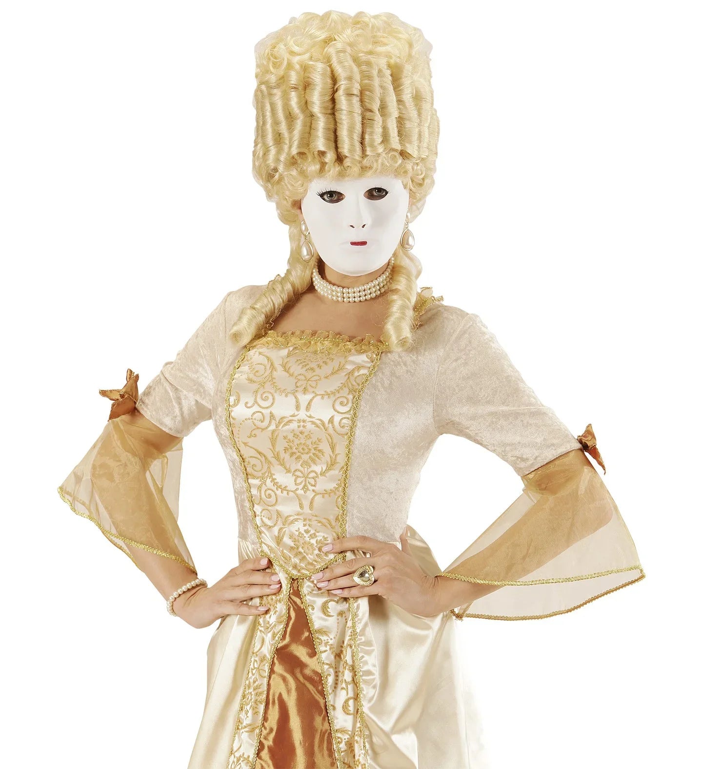 Máscara Blanca para Pintar Máscaras y Caretas Widmann